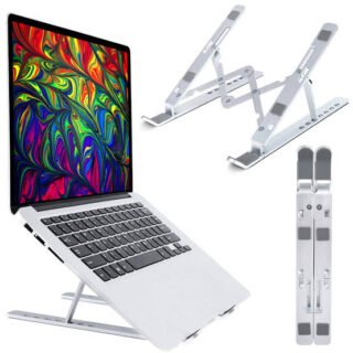 Metalic Laptop Mobile Stand (Imported)