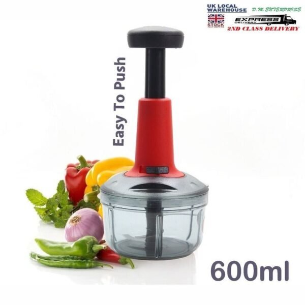 2in1 Hand Press Chopper 650ML