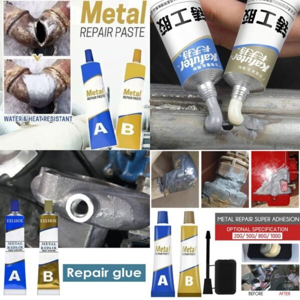 Instant Metal Repair Paste Tube (A+B)