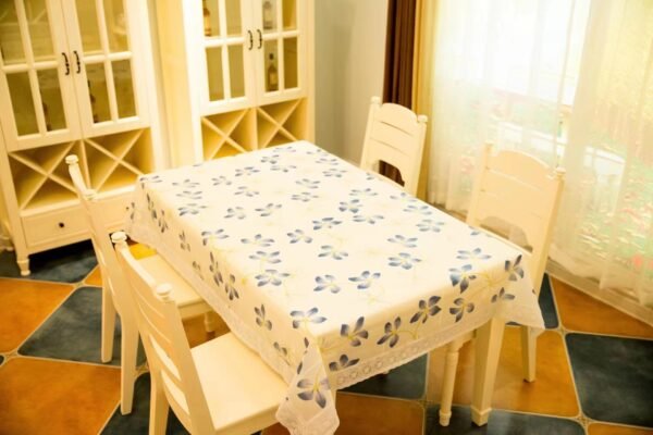 Waterproof Printed Dinning Table Cover (140*190cm) Heavy Quality