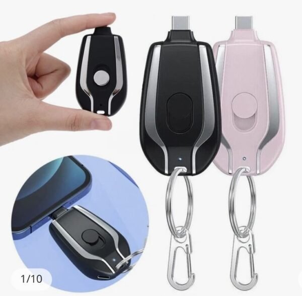 Mini Emergency Keychain Power Bank (Type-C)