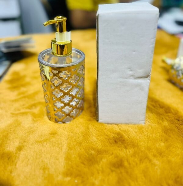 Golden Soap Dispenser
