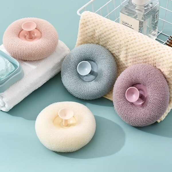 Soft Bath Scrubber Brush (With Grip)