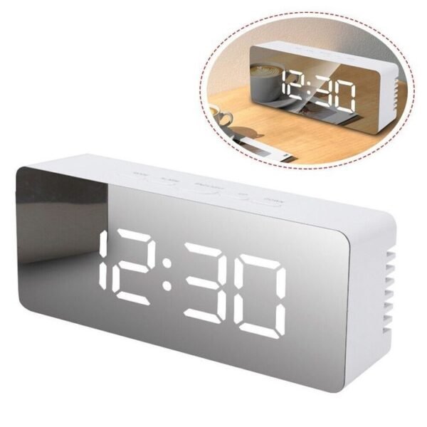 Digital Mirror Clock