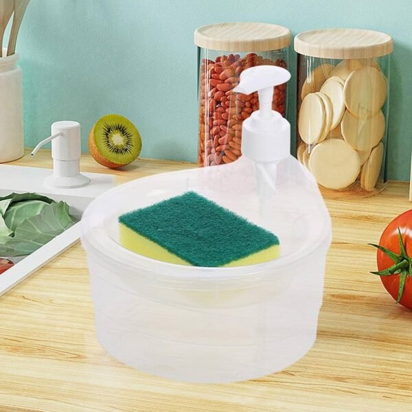 New 2 in1 Tub Liquid Soap Dispenser