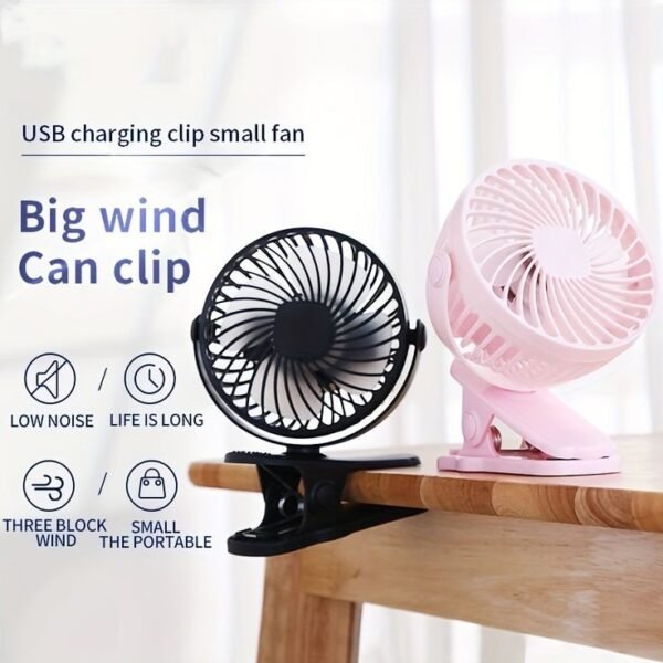 Rechargeable Clip Fan (Imported)