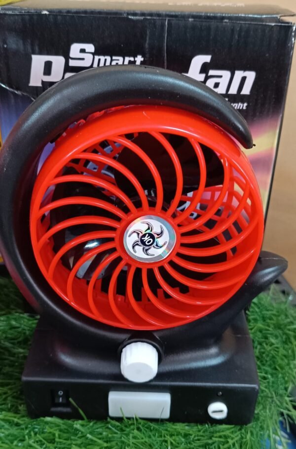 Portable Fan+led{rechargeable}