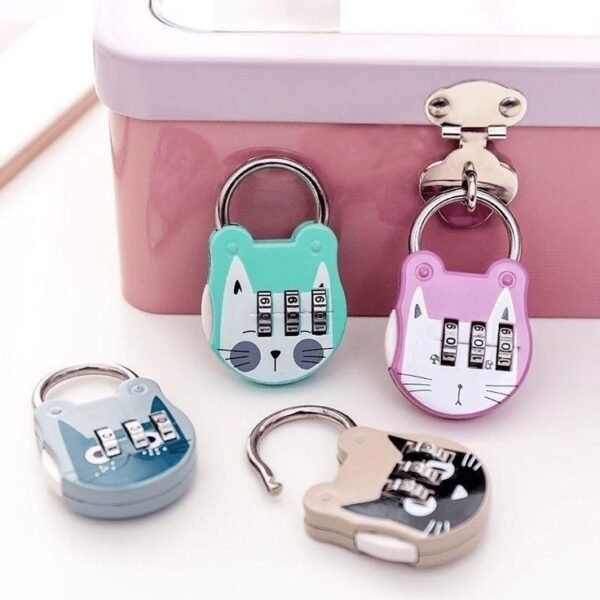 Cat Shape Code Lock (Padlock)