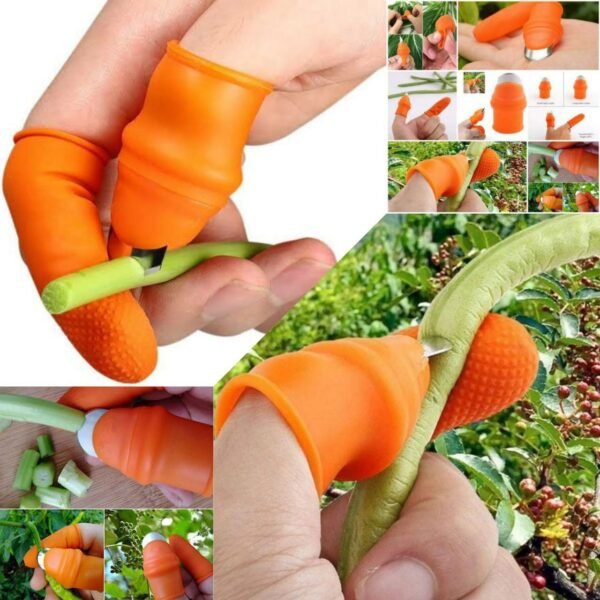 Silicon Thumb Veg Cutter