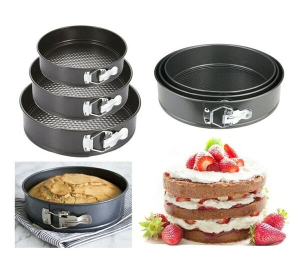 3 Pcs Cake Mould (Imported)