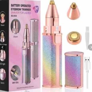 2in1 Eyebrow Trimmer + Hair Shaver