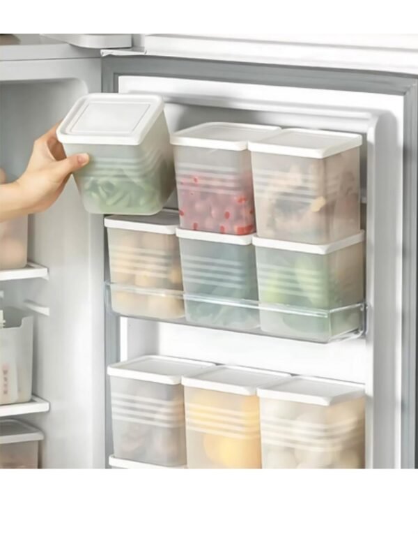 Premium quality square food storage box (pack of 6 pcs)