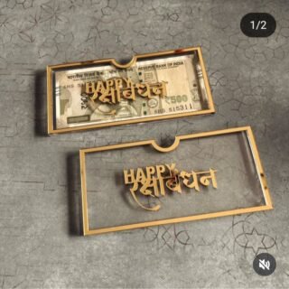 acrylic money envelope