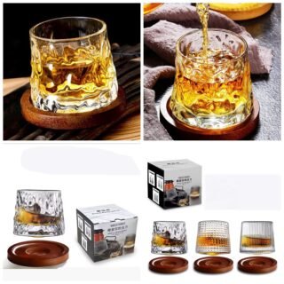 Rotating glass
