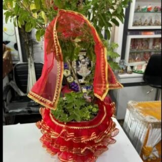 Tulsi ji Beautiful poshak vastra dress lehenga chunri