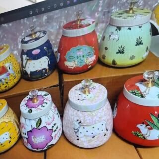 Metal Dry fruits jar capacity ( 250 gms )