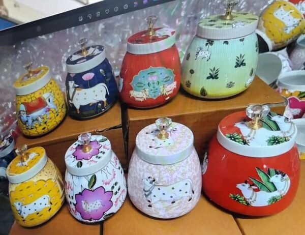 Metal Dry fruits jar capacity ( 250 gms )