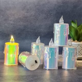2 inch Rainbow candle
