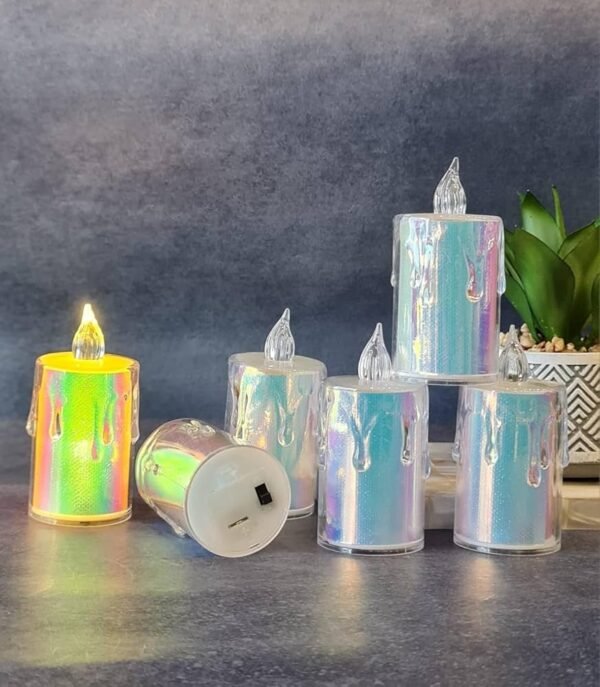 2 inch Rainbow candle