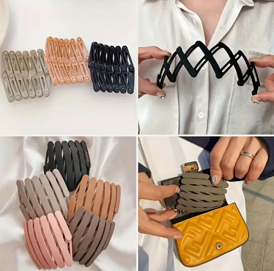 PLASTIC FOLDABLE HAIR BAND