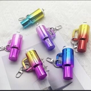 Mini cute Tumbler keychain