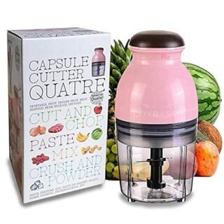 Capsule Cutter Mini Food Processor Unique Chopper | Electric Mini Blender