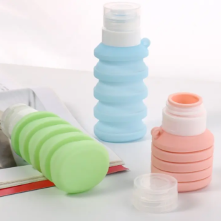 Travel Silicon Shampoo Bottle (Imported)