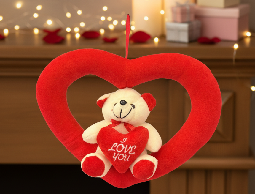 Heart Teddy with Music