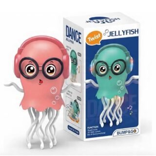 Twist Jellyfish Dancing Toy with 3D Light System and sound