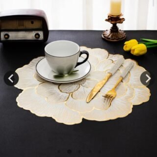 ✨🌼 Luxury Golden Mat – Elegant Design • Premium Look • Eye-Catching 😍