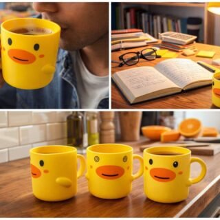 5311 Printed Duck Plastic Mug (Imported)