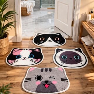 3144 Cat Print 5D Door Mat (Imported)