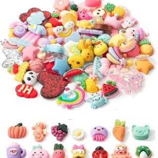 Small Silicon Cute Charms Cartoons (pack of 10 piece mix design)