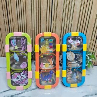 New bento π± lunch box 3 compartment