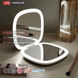 3 Mode Dual Side Makeup Mirror With LED (Imported)