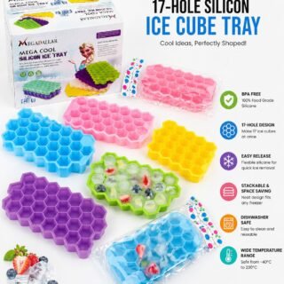 17 Hole Silicon Ice Cube Tray