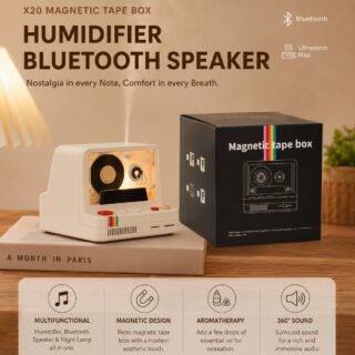 X20 Magentic Tape Bluetooth Speaker + Fragrance (Imported)