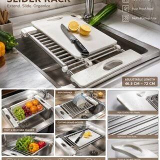 H502 Slider Kitchen Sink Rack (Imported)
