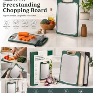 S-479 Heavy Metallic 2pcs Chopping Board (Imported)