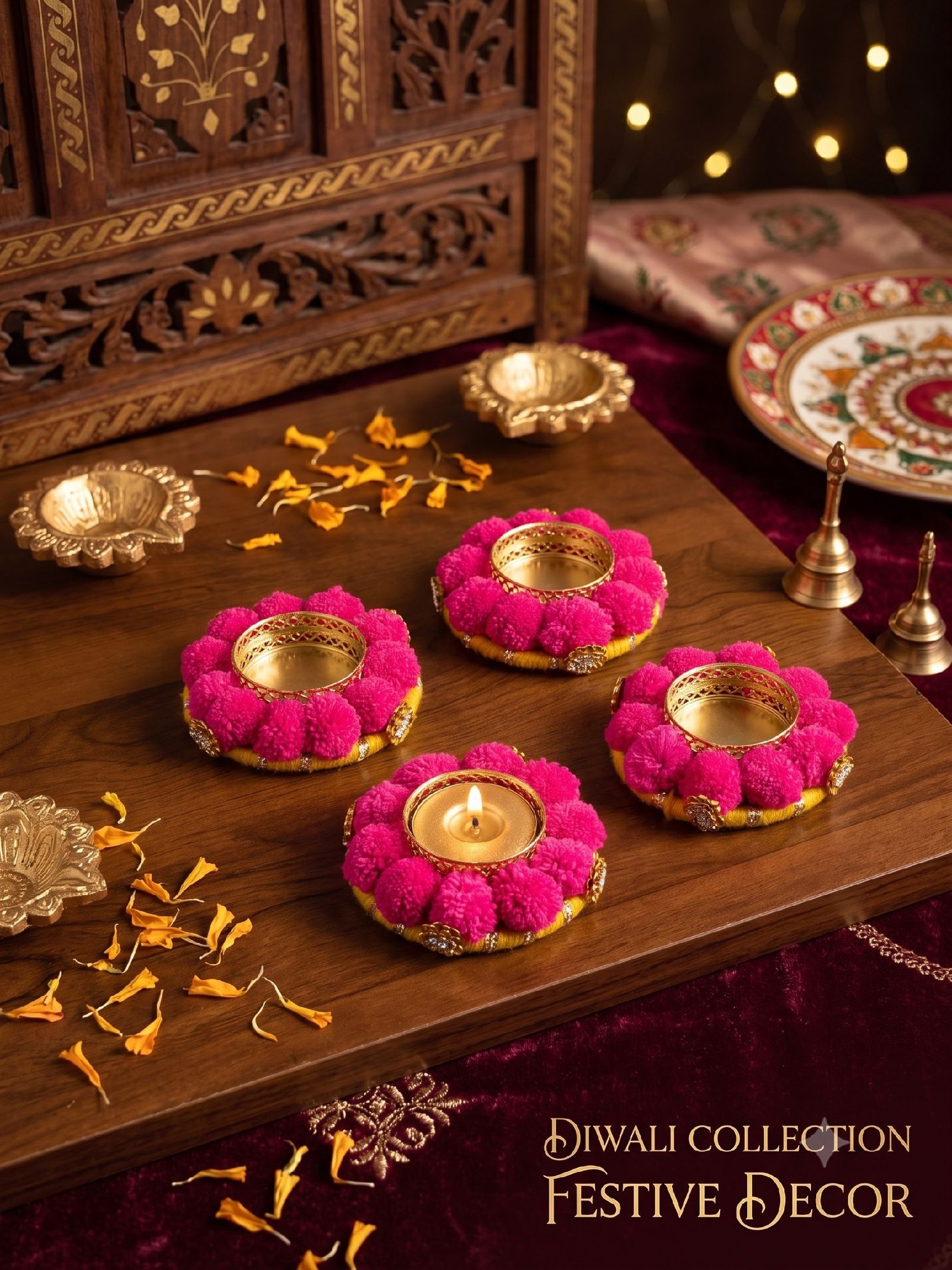 beautiful T-holder( pack of 4 pcs)