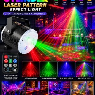 Cylinder Laser Pattern Effect Light (Imported)